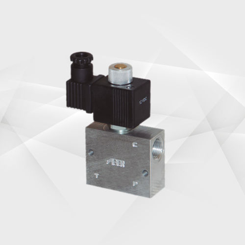 Electroválvula de control directo - ABER HYDRAULICS - de 2 vías / normalmente cerrada / normalmente abierta