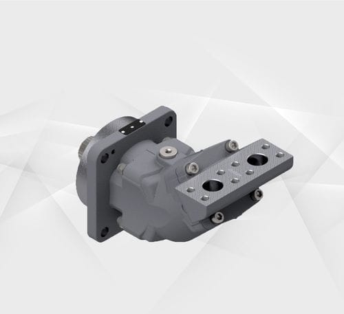 Motor hidráulico de pistón - MBIF series - ABER HYDRAULICS - compacto / de eje inclinado / de alta presión