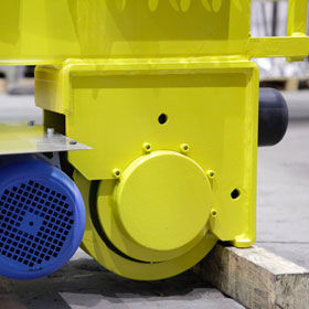 Bloque de rueda de traslación - GH Cranes & Components - de metal / para lineal para riel guiado