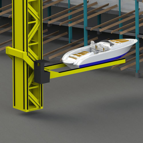Pórtico para montaje en techo - GH Cranes & Components - en riel / para aplicaciones marinas / de descarga de buque