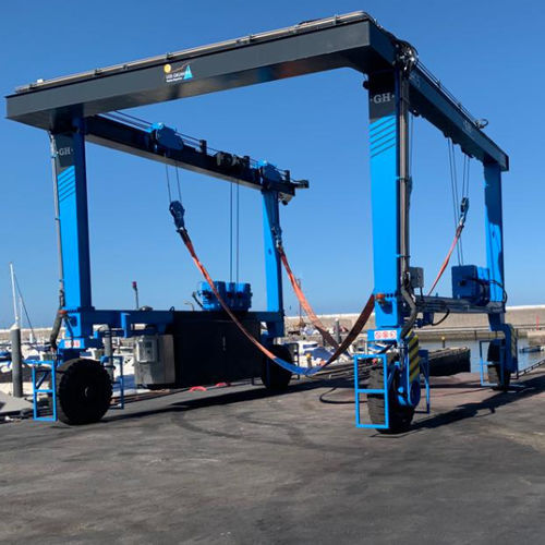Pórtico ligero - GH-25   - GH Cranes & Components - autopropulsado / para aplicaciones marinas / de riel doble