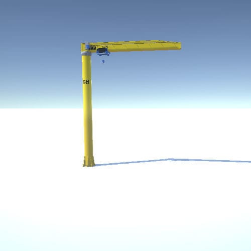 Grúa pluma de pared - GH Cranes & Components - 180° / con chigre / de elevación