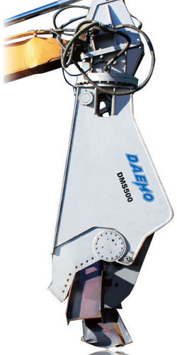 Cizalla de demolición hidráulica - DMS series - Daemo engineering Co., Ltd. - para excavadora / para chatarra
