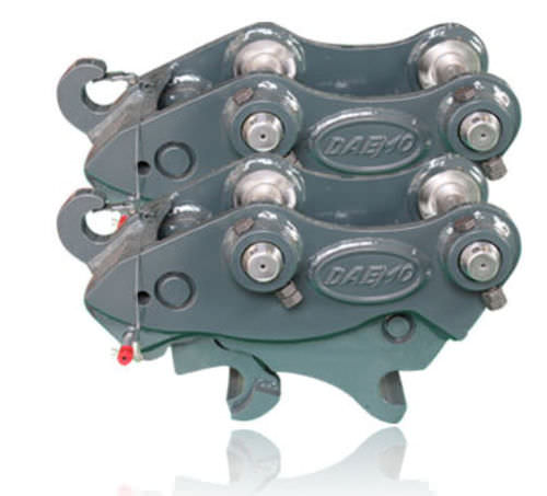 Sistema de acoplamiento rápido para excavadora - DMQ series - Daemo engineering Co., Ltd.
