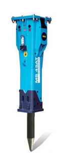 Rompe-rocas hidráulico - MS 45AT - MSB corporation