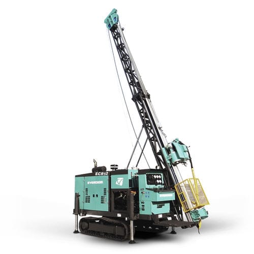 Perforadora de extracción de testigos - ECR12 - Everdigm - de exploración / con orugas / rotativa