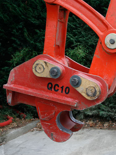Sistema de acoplamiento rápido para excavadora - QC series - Mantovanibenne