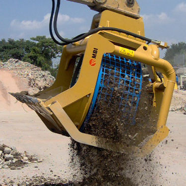 Cuchara cribadora - MVR series - Mantovanibenne - para excavadora