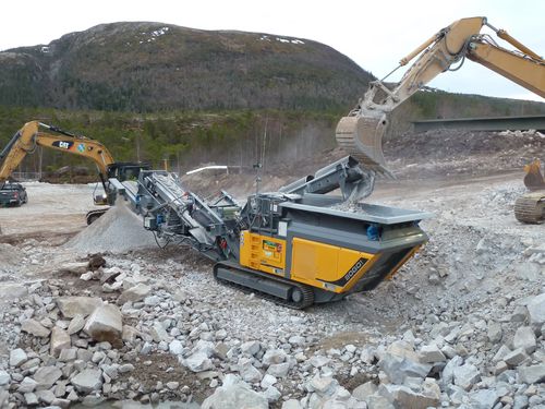 Machacadora de impacto - RM 90GO! - RUBBLE MASTER HMH - móvil / con motor diésel / compacta