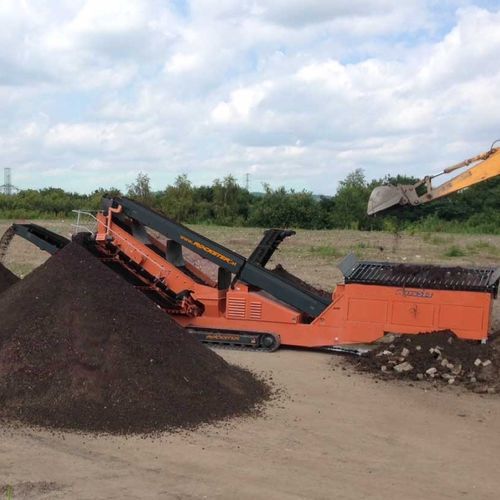 Criba para reciclaje - RDS514/RTS514 - Rockster Austria International GmbH - para obra de construcción / móvil / para productos a granel