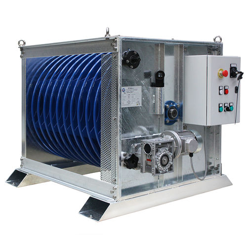 Enrollador de cables - STAKER Series - D.R. Italia s.r.l. - motorizado / para grúas / para medio corrosivo