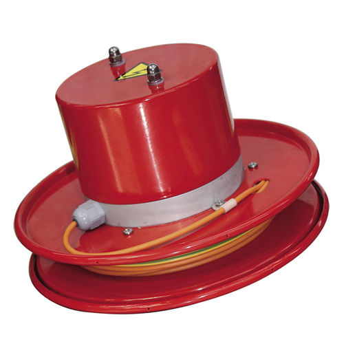 Enrollador para cable eléctrico - RE - D.R. Italia s.r.l. - retráctil / para grúas / para estación de servicio