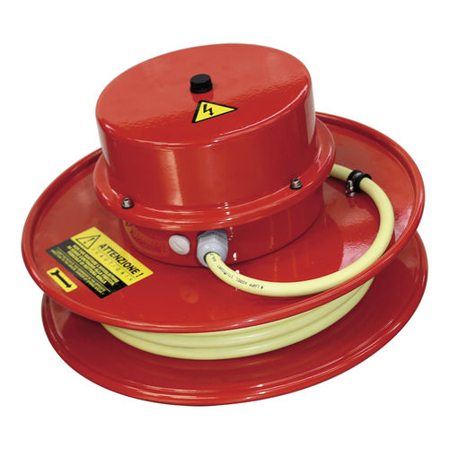 Enrollador para cable eléctrico - RG - D.R. Italia s.r.l. - retráctil / para grúas / para camión cisterna