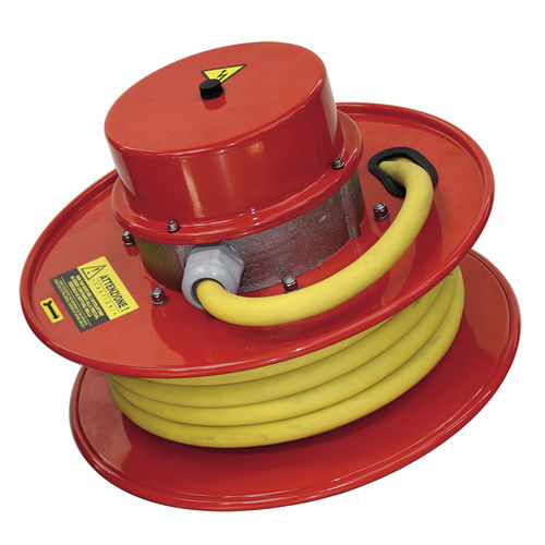 Enrollador para cable eléctrico - RL - D.R. Italia s.r.l. - retráctil / para grúas / para camión cisterna