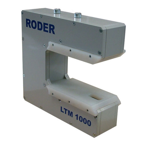 Medidor de espesores estacionario - LTM 1000 - RODER - de láser / con calibración automática