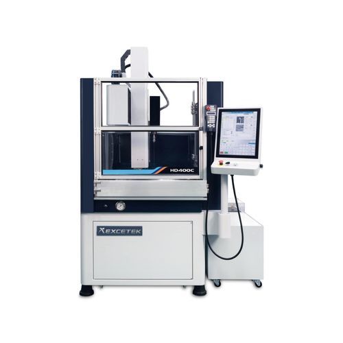 Machina de taladrado profundo CNC - HD400C-CE - Excetek Technologies Co Ltd. - vertical / 3 ejes / por electroerosión