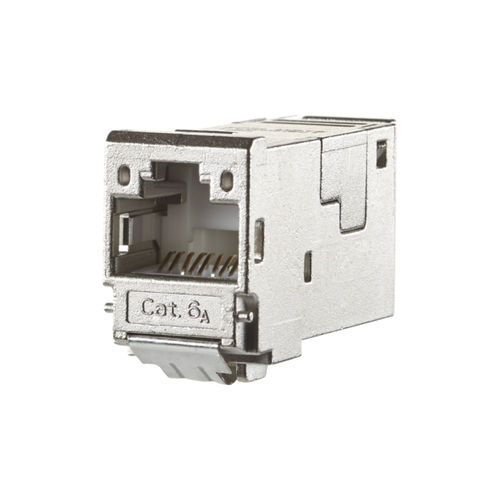 Conector de datos - E-DAT modul - METZ CONNECT - RJ45 / hembra / de zinc moldeado a presión
