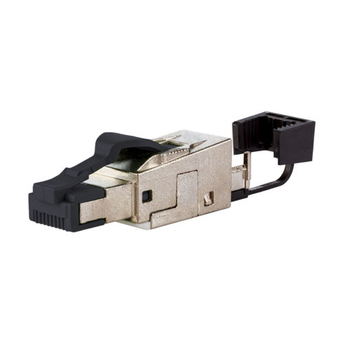 Conector de datos - C6A RJ45 - METZ CONNECT - RJ45 / recto / para uso industrial