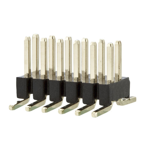 Regleta de contacto macho - PM20BxxVBDN - METZ CONNECT - de dos hileras / recta / SMT