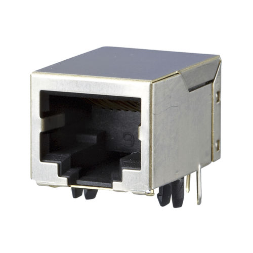 Conector de datos - AJT65B, 8P/8C - METZ CONNECT - RJ45 / hembra / para circuito impreso