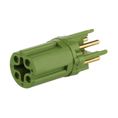 Conector de datos - MMT060A115 - METZ CONNECT - M12 con codificación D / 4 polos / para circuito impreso