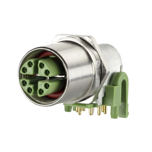 Conector de datos - MMT471A315 - METZ CONNECT - hembra / M12 con codificación X / 8 polos