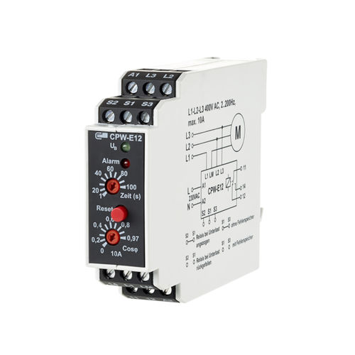 Relé de vigilancia de factor de potencia - CPW-E12, 230 V - METZ CONNECT - AC
