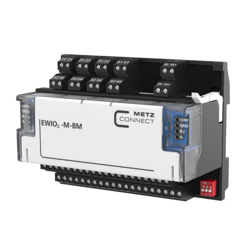 Registrador de datos de energía - EWIO2-M-BM M-Bus / BACnet / Modbus - METZ CONNECT - para M-bus / ethernet / Modbus