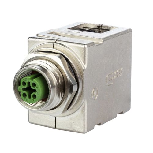 Adaptador eléctrico para armario eléctrico - MWN911A115 - METZ CONNECT - hembra / RJ45 / de zinc moldeado a presión
