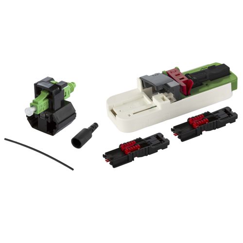 Conector de datos - 1509QAJA002C-E - METZ CONNECT - híbrido / de fibra óptica / de elastómero
