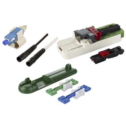 Conector de datos - 1509QKEO002C-E  - METZ CONNECT - híbrido / de fibra óptica / para cables