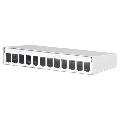 Caja montaje en pared - 130861-1202-E - METZ CONNECT - de mesa / sobresaliente / modular