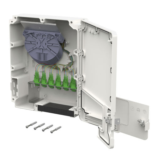 Repartidor de fibras ópticas - 15036C97612-E - METZ CONNECT - IP54