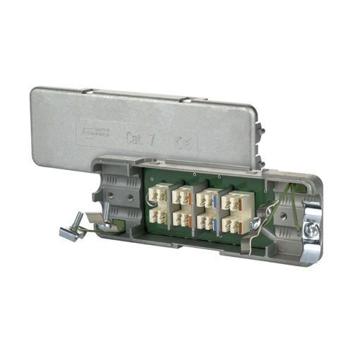 Conector de datos -  130863-E - METZ CONNECT - blindado / de zinc moldeado / para cables