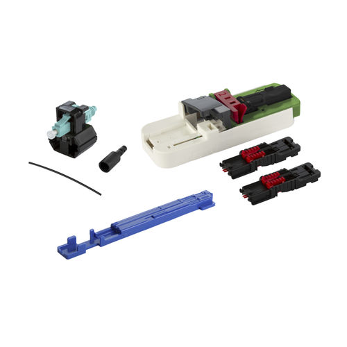 Conector de fibras ópticas - 1509MAJO010C-E - METZ CONNECT - de datos / híbrido / hembra