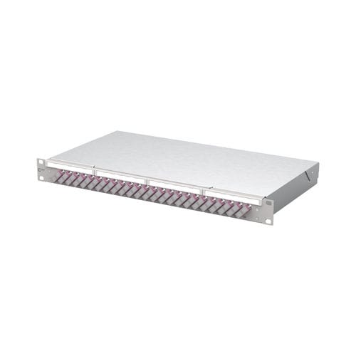 Panel de conexiones 19" - 150450BB24-E - METZ CONNECT - de fibras ópticas / OM4