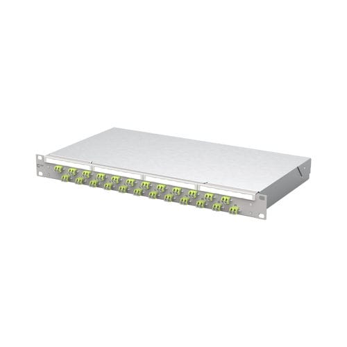 Panel de conexiones 19" - 1504507M24-E - METZ CONNECT - de fibras ópticas / OM5