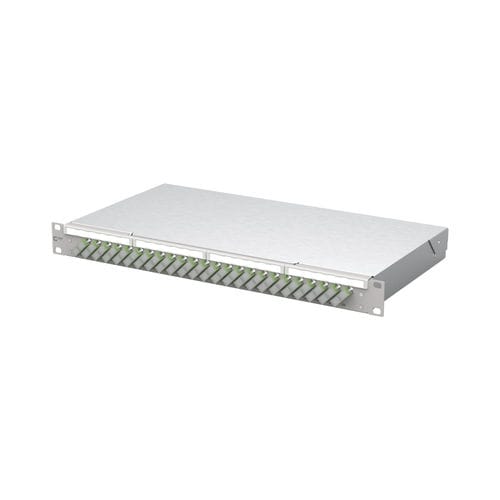 Panel de conexiones 19" - 150450F224-E - METZ CONNECT - de fibras ópticas / OS2