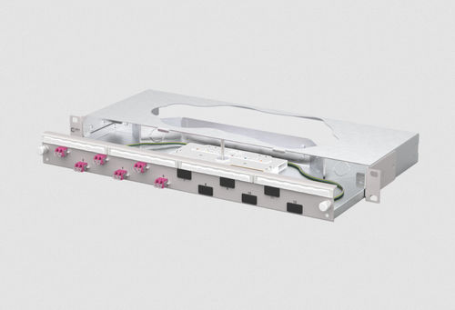 Panel de conexiones OM4 - OpDAT slide&sup2; K - METZ CONNECT - 19" / de tipo LC / 1U