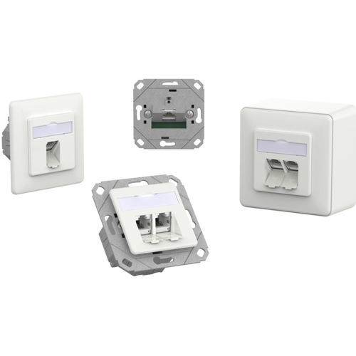 Conector RJ45 - E-DAT C6A LSA++ - METZ CONNECT - de datos / de plástico / de zinc moldeado a presión