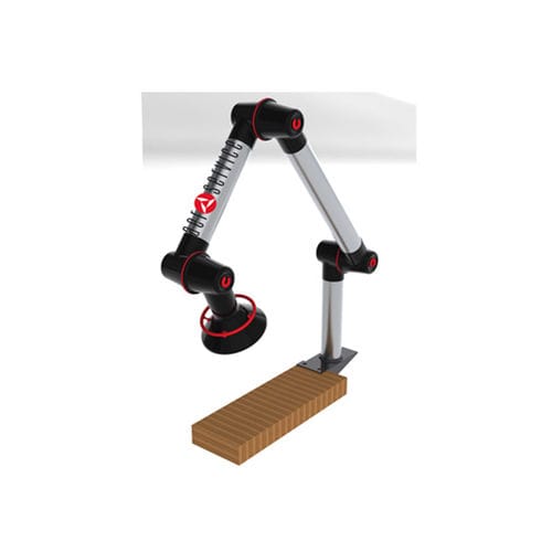 Brazo de extracción de pared - LAB - AERSERVICE EQUIPMENTS SRL - flexible / articulado / para humo
