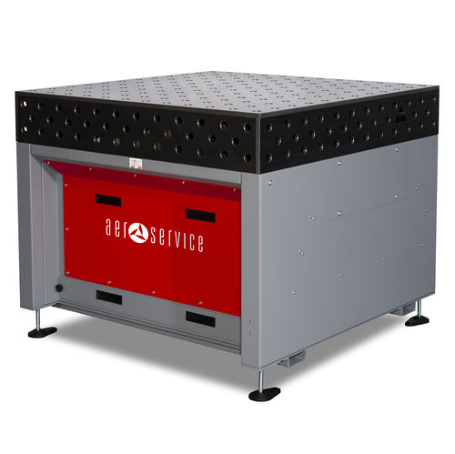 Grupo de aspiración de polvo - ABS series  - AERSERVICE EQUIPMENTS SRL - industrial / fijo