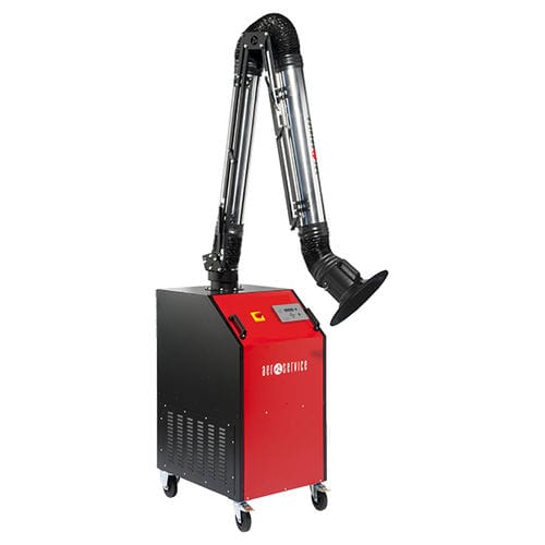 Extractor de humo de mano - UNI 2.2 H - AERSERVICE EQUIPMENTS SRL - de soldadura / con filtro de carbón activado / de cartucho