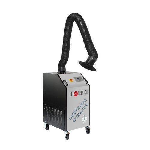 Extractor de humo de mano - UNI 2.2 C W3 - AERSERVICE EQUIPMENTS SRL - de soldadura / láser / con filtro de carbón activado