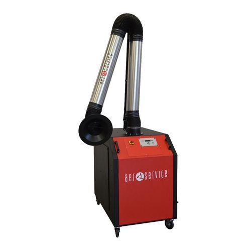 Extractor de humo de mano - UNI 3.2 series - AERSERVICE EQUIPMENTS SRL - de soldadura / de rectificado / con filtro de carbón activado
