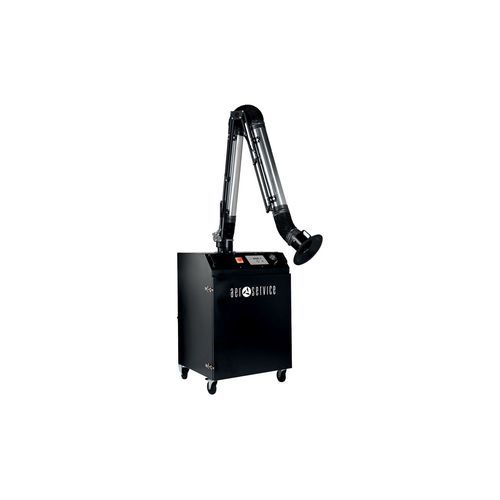 Extractor de humo de mano - UNI 4.2 series - AERSERVICE EQUIPMENTS SRL - de soldadura / de rectificado / con filtro de carbón activado