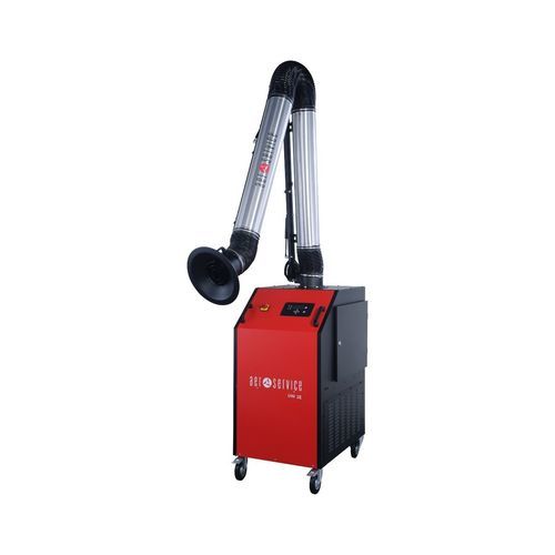Extractor de humo de mano - UNI 2.2 E  series - AERSERVICE EQUIPMENTS SRL - de soldadura / con filtro de carbón activado / con filtro seco