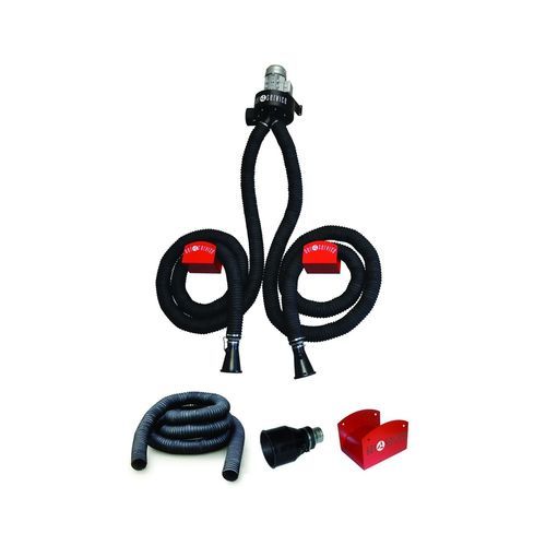 Extractor de gases de escape para taller - APN2 series - AERSERVICE EQUIPMENTS SRL - de pared