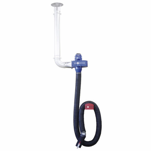 Extractor de gases de escape para coche - APT TRUCK - AERSERVICE EQUIPMENTS SRL - para taller / para garaje / de pared