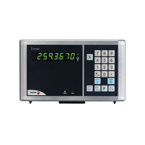 Indicador de posición - DRO 10i - FAGOR - digital / para montaje sobre panel / para máquina herramienta